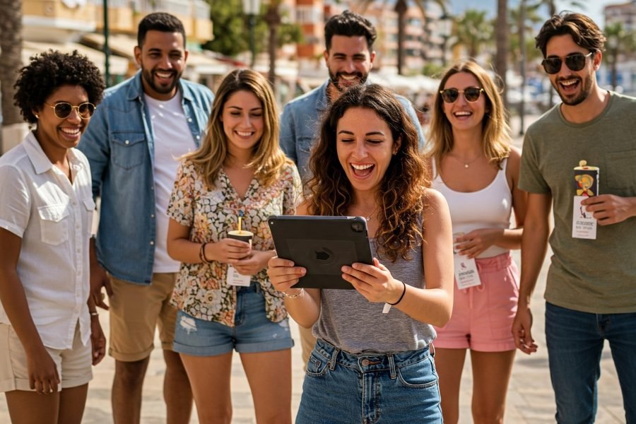 Benalmadena treasure hunt