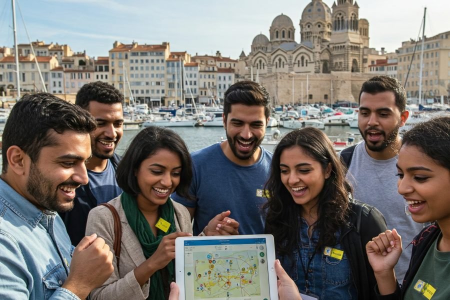 Marseille Treasure Hunt.